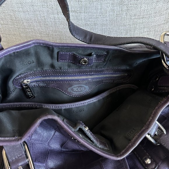COPY - Tod's Large Leather Shoulder Bag - Picture 3 of 4